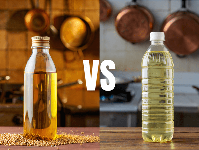 Mustard Oil vs Refined Oil: Which Is Better for Indian Cooking?