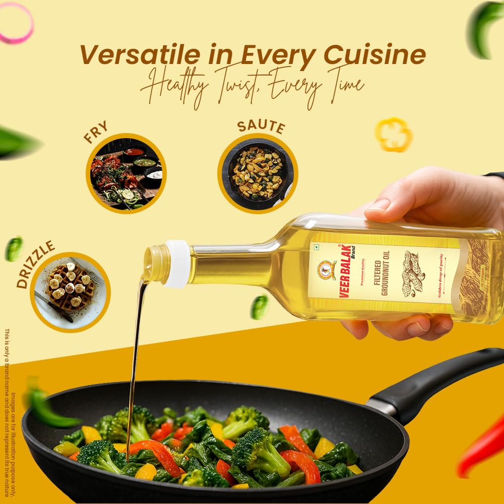 Filtered Groundnut Oil