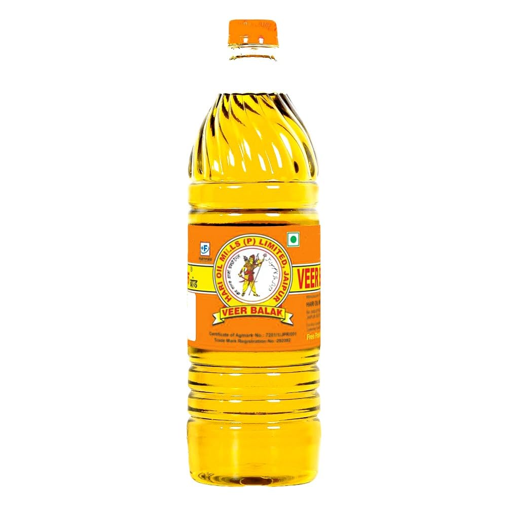 VEER BALAK Premium Kachi Ghani Sesame/Til Oil - 200 ML